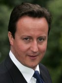 The British Prime Minister, David Cameron